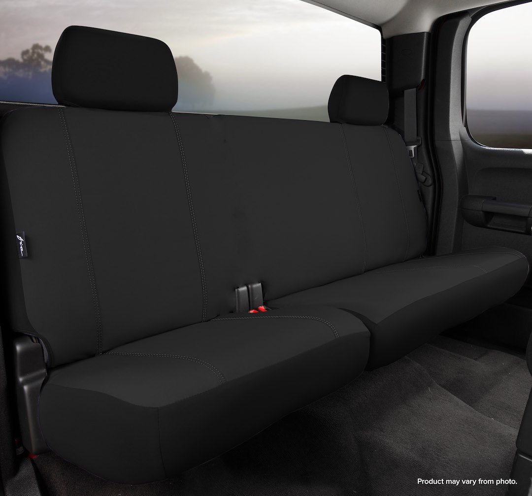 Product of Fia SP82-68 BLACK Seat Protector Black Polycotton Seat Cover 