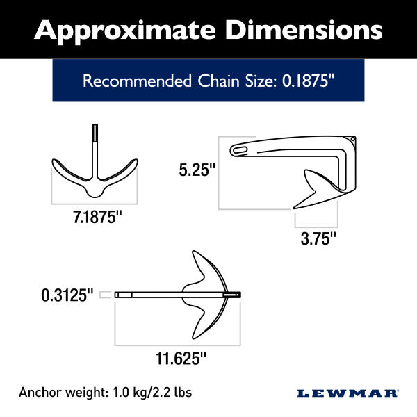 Lewmar 0057901 Anchor||0057901_1.Jpg||86||lew0057901||1756813