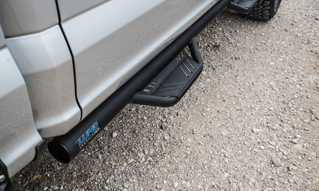Product of Lund International 34641173 Terrain HX Step ™ Nerf Bar With Drop Down Steps 
