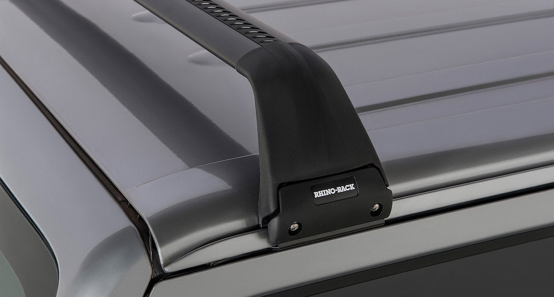 Product of Rhino-Rack USA SG60 49.4 Inch Front Bar/ 50-1/2 Inch Rear Bar Black Roof Rack Cross Bar - Set Of 2 