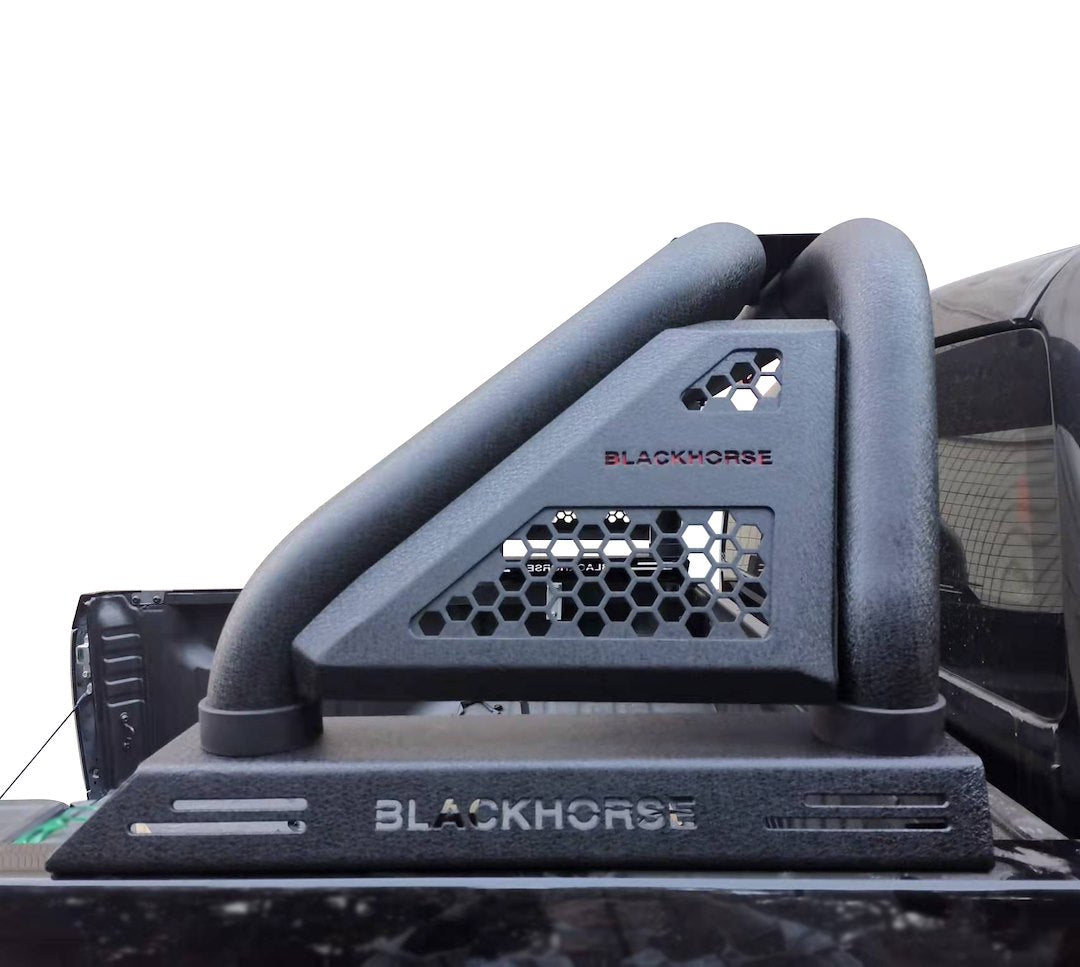 Product of Black Horse Offroad RB06MT Tubular Powder Coated Steel Truck Bed Bar 