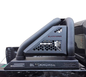 Product of Black Horse Offroad RB06MT Tubular Powder Coated Steel Truck Bed Bar 
