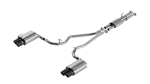 Product of Borla 140821CF ATAK ® Series Cat Back System Dual Exhaust System Kit 