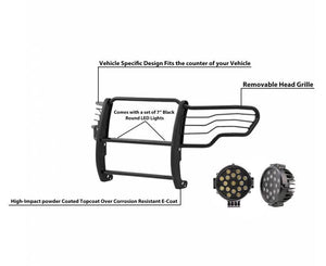 Black Horse Offroad 17fp30ma-Plb Grille Guard||17fp30ma-Plb_8.Jpeg||92||blk7fp30maplb||2237681
