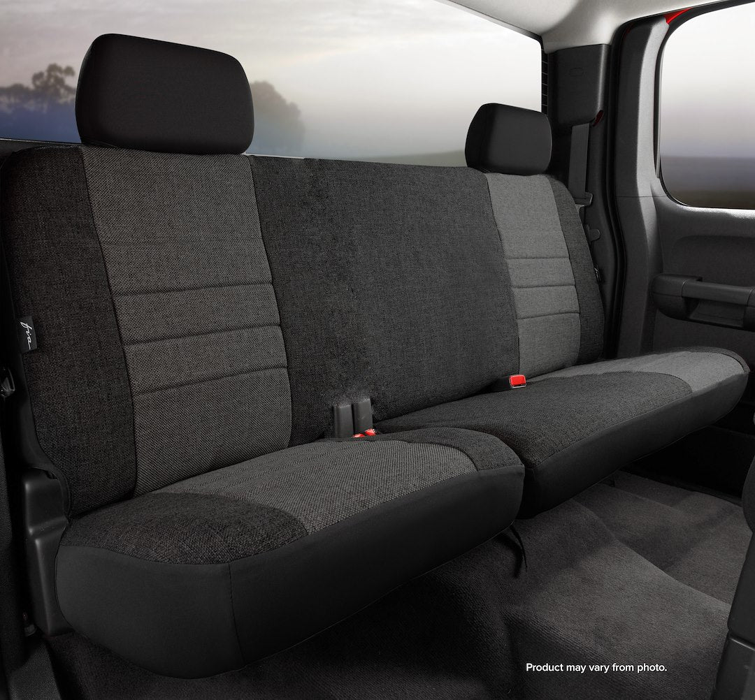 Product of Fia OE32-67 CHARC Oe™ Charcoal Center/ Black Sides Tweed Seat Cover 