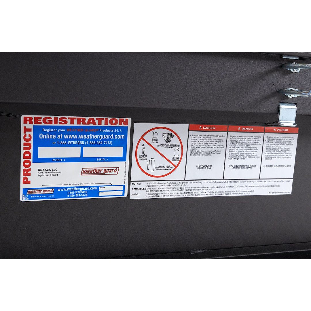 Product of Weather Guard (Werner) 127-52-04 Standard Profile Toolbox 