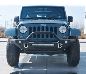 Product of TrailFX J031T TFX Jeep Products Steel Textured Bumper 