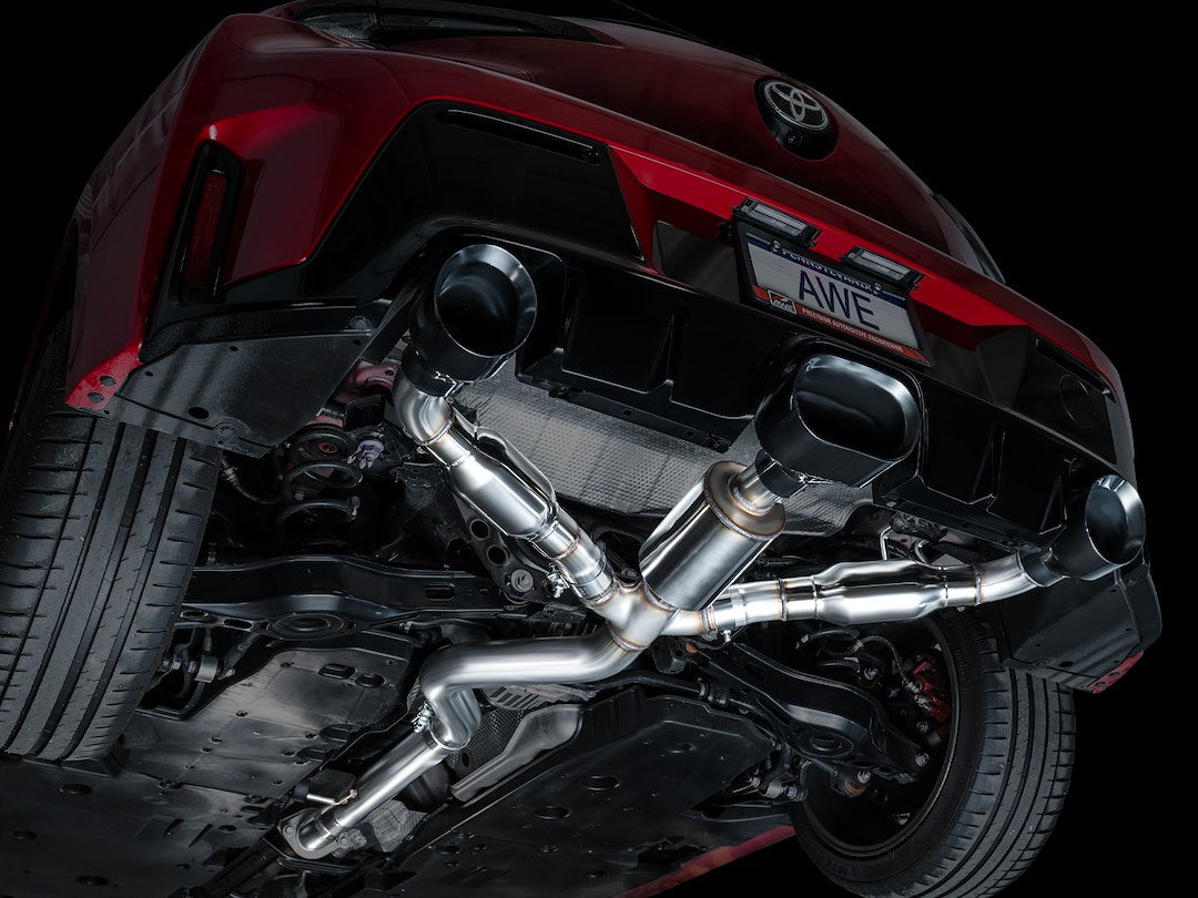 Product of AWE Tuning 3020-53472 Track Edition Cat-Back System Single Exhaust System Kit 