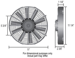 Derale 16910 Cooling Fan||16910-Dimensions.Jpg||86||d6516910||1571170