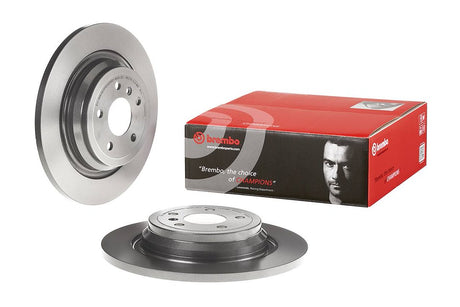 Product of Brembo 08A95711C02 Solid 1 Piece Brake Rotor 
