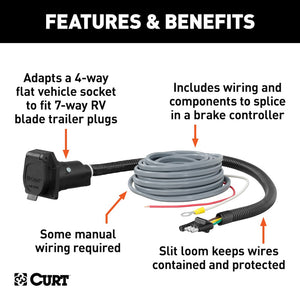 Curt 57186 Trailer Wiring Connector Adapter||57186_3008x1990_Fa.Jpg||87||c9357186||997535