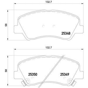 Brembo P18025x Brake Pad||p18025x_Drw.Jpg||88||brmp18025x||1754934