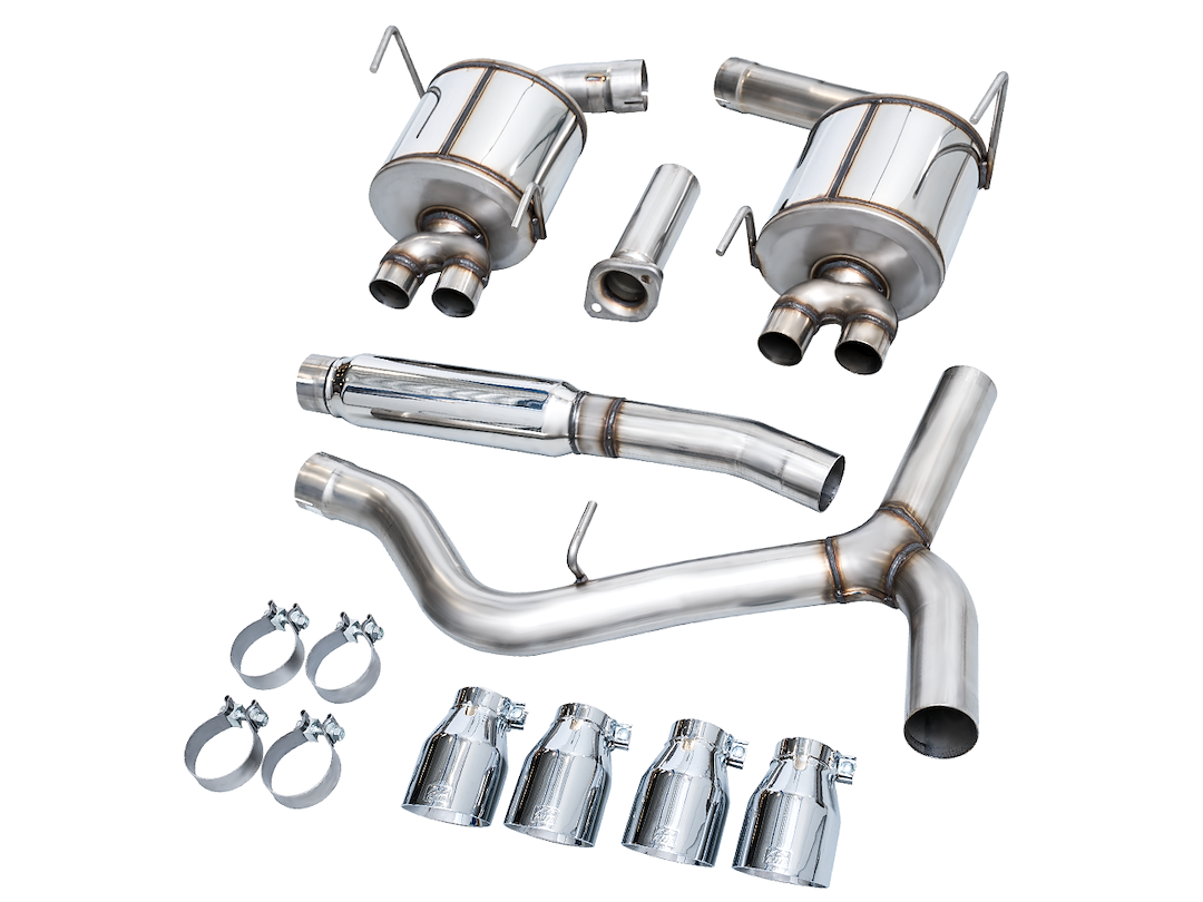 Product of AWE Tuning 3015-42979 Touring Edition Cat-Back System Single Exhaust System Kit 