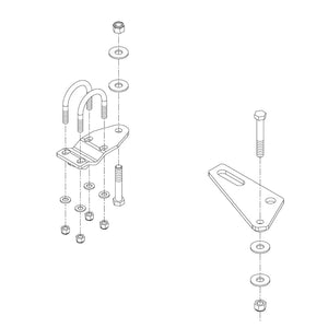 Product of Roadmaster Rbk29 Steering Stabilizer Bracket