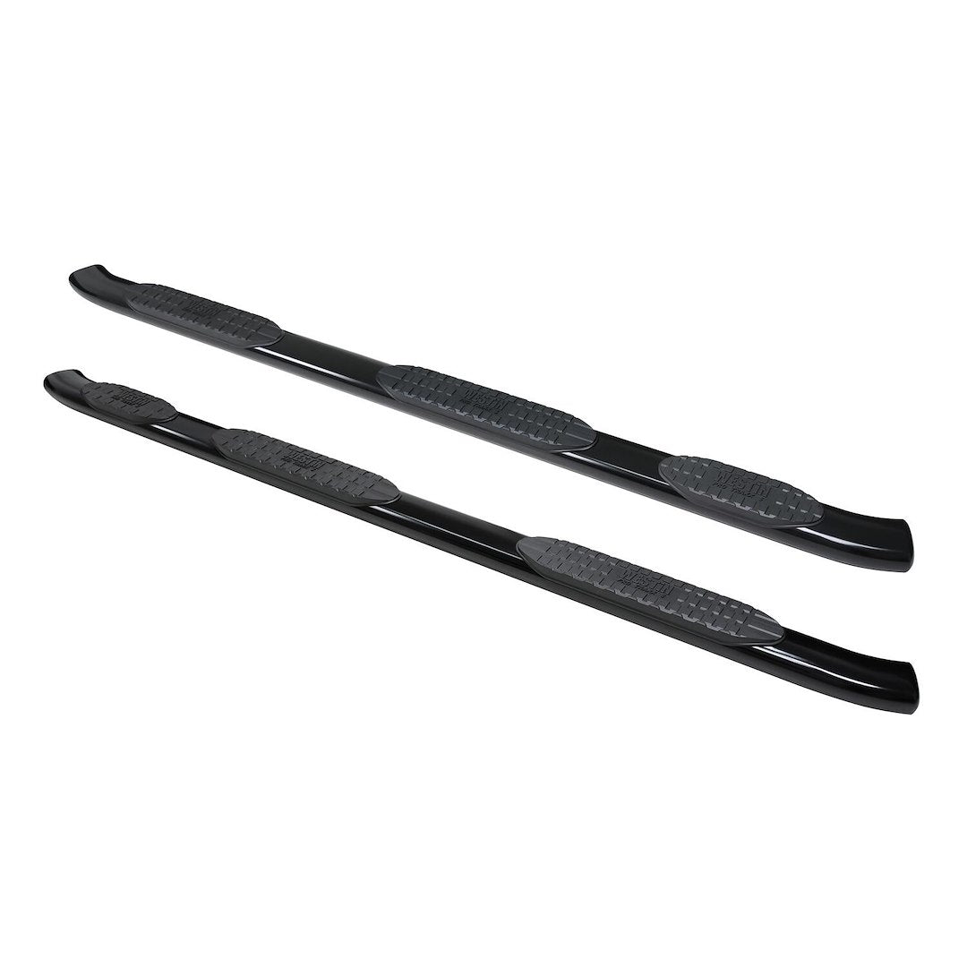 Product of Westin Automotive 21-534735 Black Powder Coated Oval Nerf Bar - Truck Wheel To Wheel 