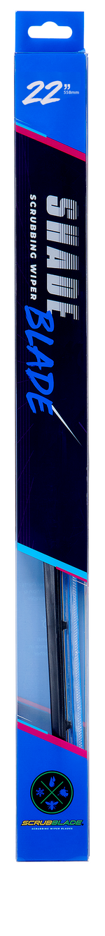 Scrubblade Cbb2200 Windshield Wiper Blade||blazin Blue 22 Front.Png||87||scrcbb2200||1522818