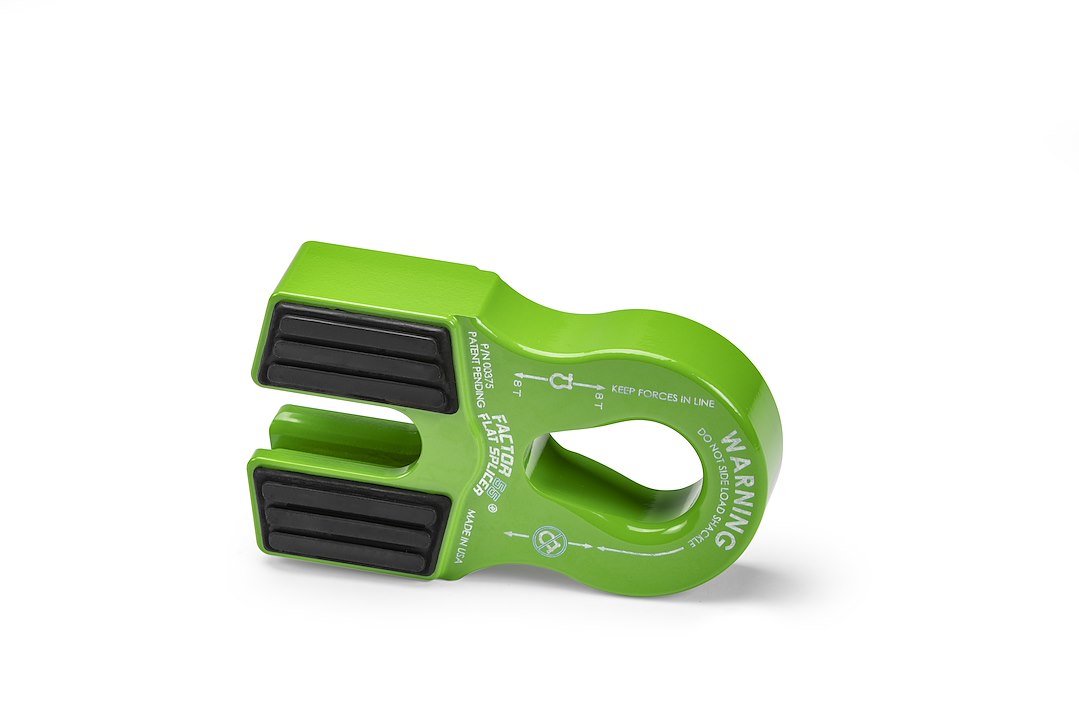 Factor 55 00375-08 Winch Cable Shackle Mount||00375-08_Flatsplicer_Green.Jpg||85||fac0037508||1713481