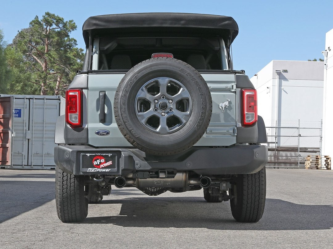 Product of Advanced FLOW Engineering 49-33137-B Vulcan Axle-Back System Single Exhaust System Kit 
