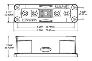 Product of Blue Sea 5503-Bss Fuse Block