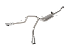 Product of Advanced FLOW Engineering 49-33123-P Gemini XV Cat-Back System Single Exhaust System Kit 
