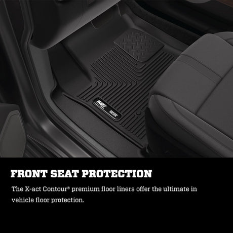 Product of Husky Liner X-act Contour™ 55571 Black Thermoplastic Elastomer (TPE) Floor Liner 