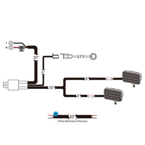 Builtbright Bb84041 Warning Light Wiring Harness||bb84041_3.Jpg||88||altbb84041||1735918