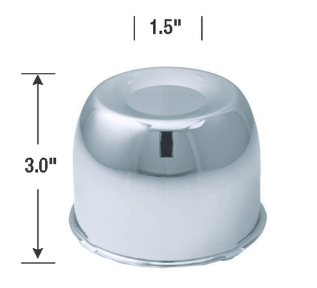Product of Gorilla HC202STA Chrome Plated Silver Wheel Center Cap 