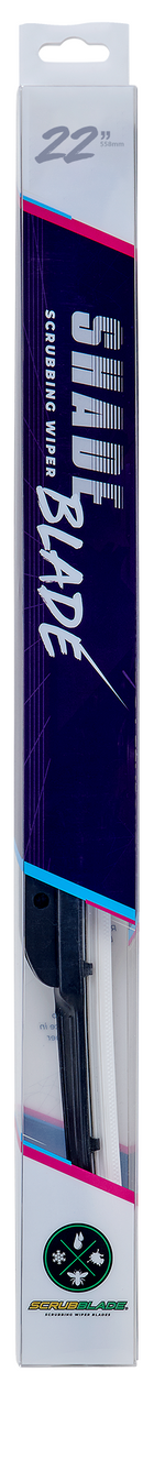 Scrubblade Cbw2200 Windshield Wiper Blade||wild White 22 Front.Png||87||scrcbw2200||1522935
