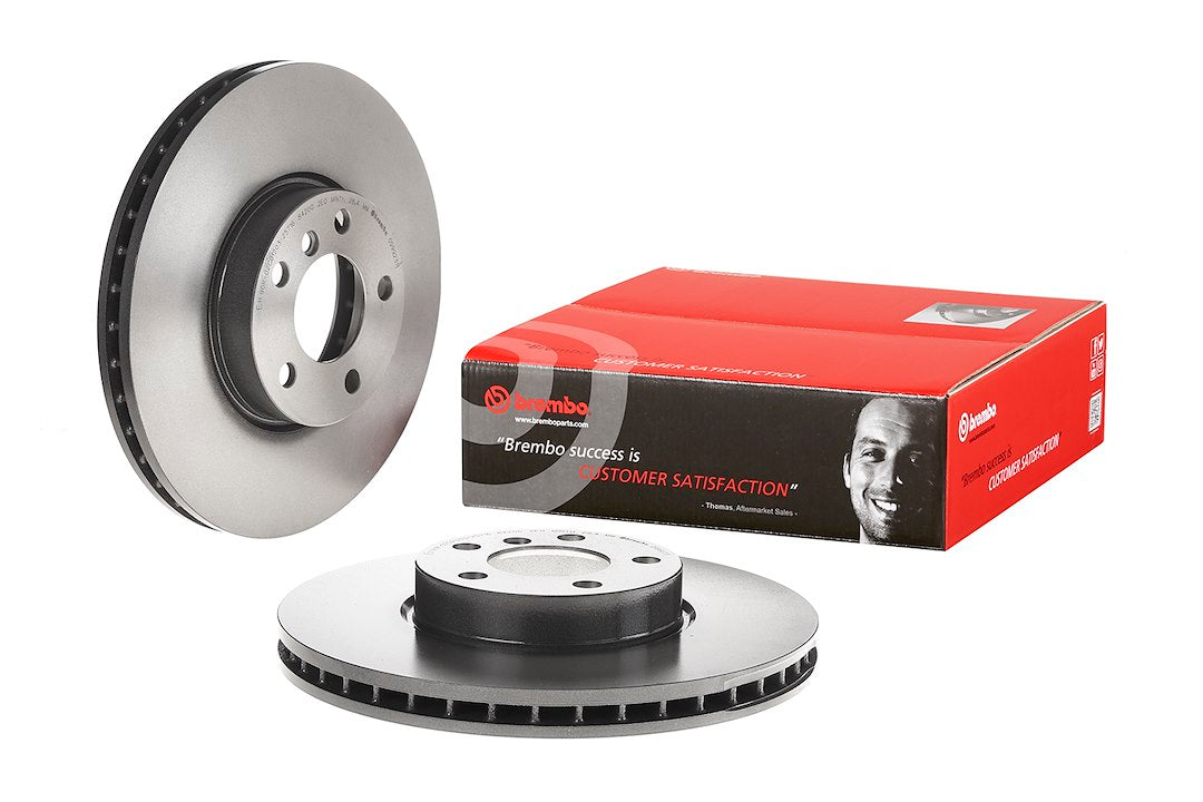 Product of Brembo 09992311C02 Vented 1 Piece Brake Rotor 