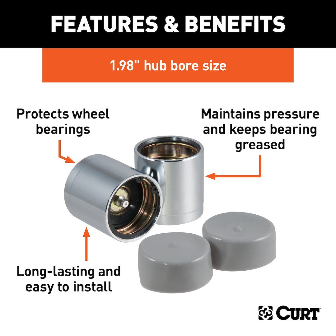 Product of Curt 22198 Trailer Wheel Bearing Protector