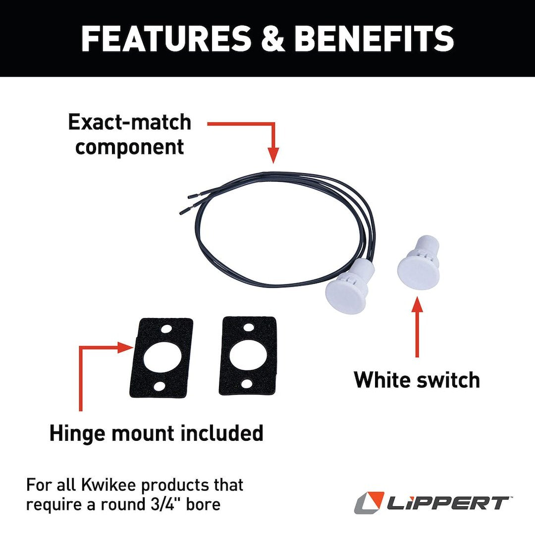 Lippert Components 379400 Entry Step Switch||379400_1.Jpg||86||m6v379400||1206198