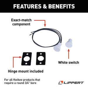 Lippert Components 379400 Entry Step Switch||379400_1.Jpg||86||m6v379400||1206198