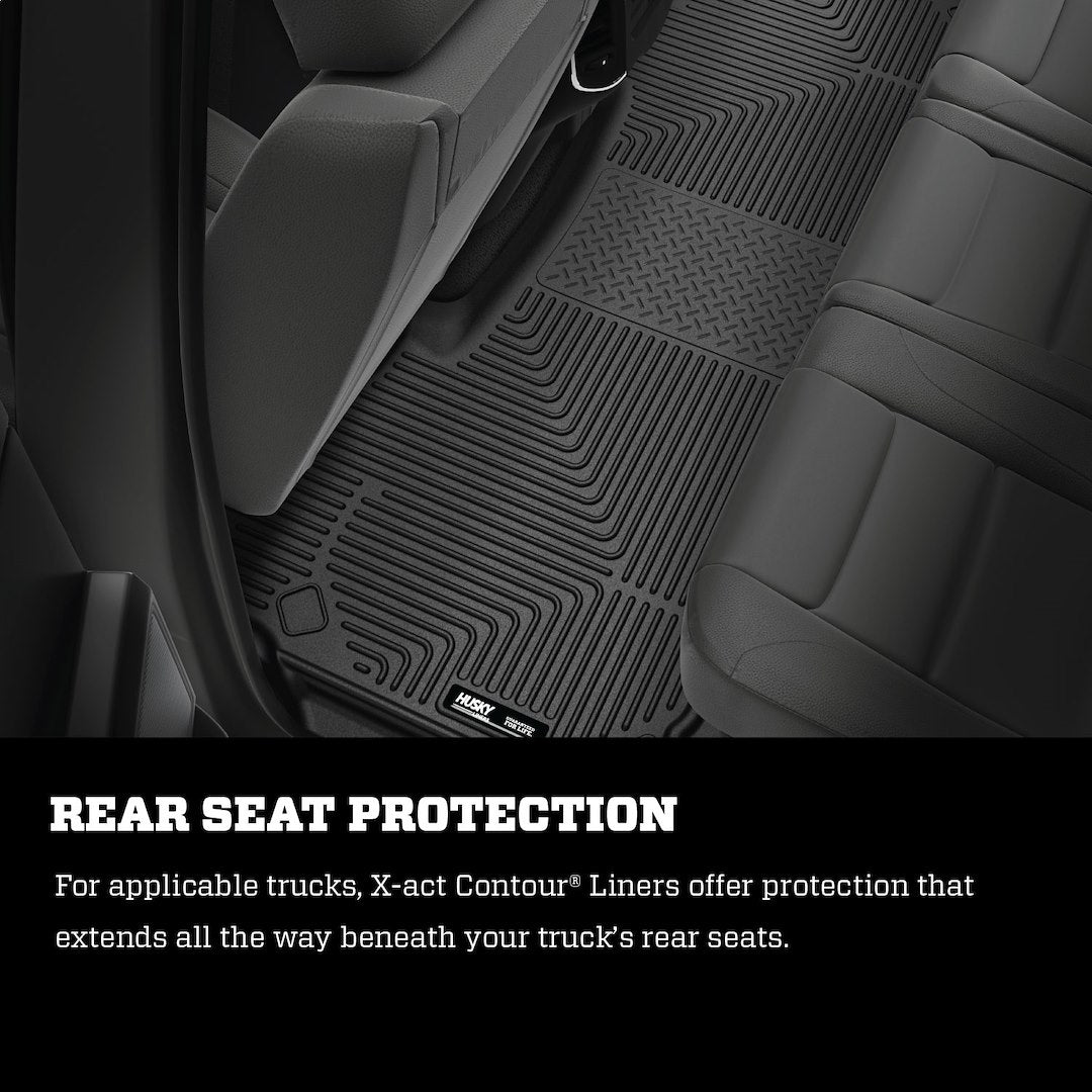 Product of Husky Liner X-act Contour™ 50851 Black Thermoplastic Elastomer (TPE) Floor Liner 