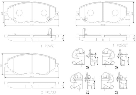Brembo P28109n Brake Pad||p28109n.Jpg||85||brmp28109n||1709919