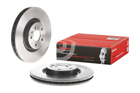 Product of Brembo 09C20711C02 Vented 1 Piece Brake Rotor 