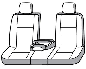 Product of Covercraft SS3384PCCH SeatSaver® Charcoal Black Polycotton Seat Cover 