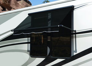 Product of Carefree RV IG045EA25 RV Window Electric/ Manual Awning , Linen Tweed Solid 