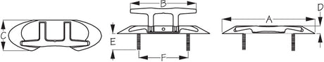Product of Sea Dog 041404-1 Dock Hardware & Fasteners