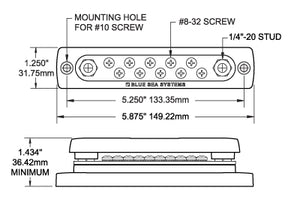 Blue Sea 2300-Bss Busbar||2300-Bss_3.Jpg||88||b6z2300bss||1229803
