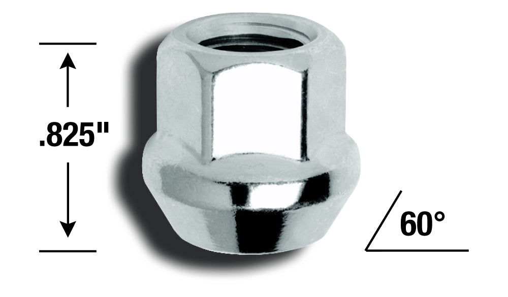 Product of Gorilla 30037B Acorn Bulge Open End 60 Degree Conical Bulge 12x1.5 Lug Nut 