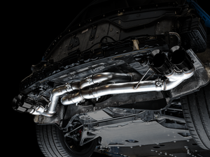 Product of AWE Tuning 3020-43086 Track Edition Cat-Back System Dual Exhaust System Kit 