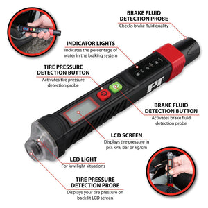 Performance Tool W183 Tire Pressure Gauge||w183_6.Jpg||91||ptlw183||1586580