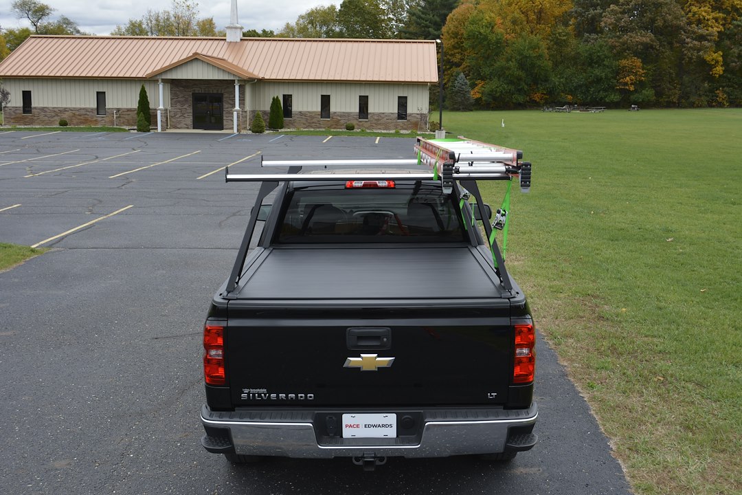 Product of Pace Edwards MRF0403 1000 Pound Static/ 400 Pound Dynamic Steel/ Aluminum Ladder Rack 