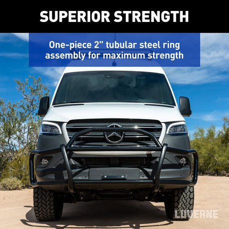 Product of Luverne 208820 Grille Guard 1 Piece Black Powder Coated 
