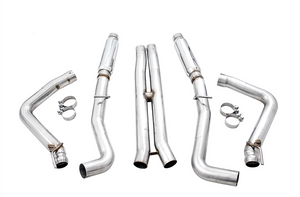 Product of AWE Tuning 3015-11050 Track Edition Cat-Back System Dual Exhaust System Kit 
