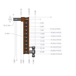 Product of Gen-Y Hitch GH-323 Receiver Trailer Hitch Ball Mount 