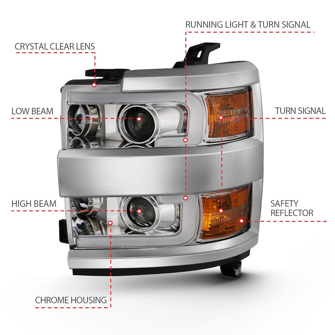 Product of Anzo Usa 111360 Headlight Assembly