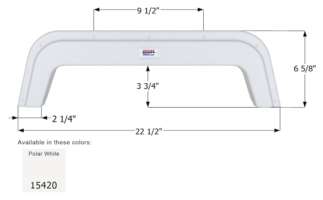 Icon 15420 Fender Skirt||15420-Rvfenderskirt-Single-Chalet-Fs5420_M.Png||85||i6s15420||2254429