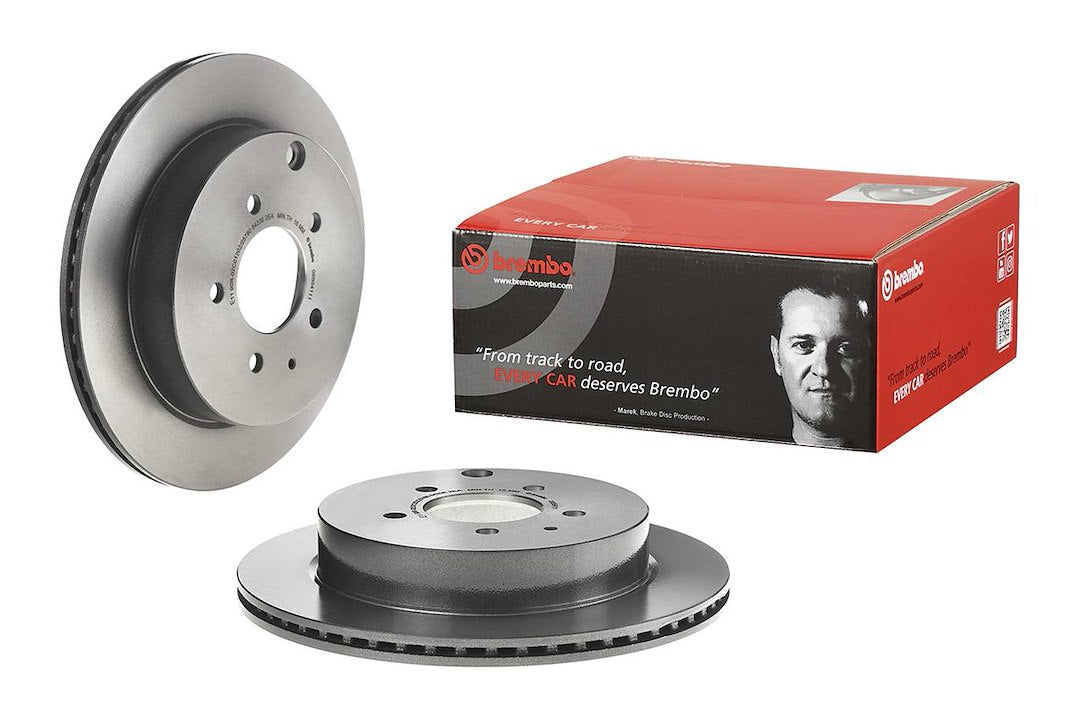 Product of Brembo 09B54111C02 Vented 1 Piece Brake Rotor 