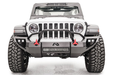Product of Fab Fours JL18-D4652-1 Vengeance Steel Powder Coated Bumper 